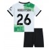 Billige Liverpool Andrew Robertson #26 Børnetøj Udebanetrøje til baby 2023-24 Kortærmet (+ korte bukser)